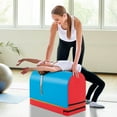thumbnail image 2 of Costway Mailbox Tumbling Mat Gymnastics Vaulting Box with Detachable Mat & Carrying Handle Red, 2 of 10