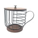 thumbnail image 5 of Organizador de cápsulas de café, recipiente para 25 cápsulas de café de 52 mm, café moderno negro, 5 of 9