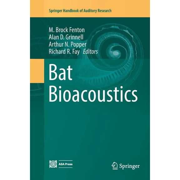 Springer Handbook of Auditory Research Bat Bioacoustics, Book 54, (Paperback)