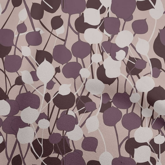 oneOone Cotton Cambric Wine Fabric Abstract Leaf Diy Clothing Quilting Fabric Print Fabric By Yard 56 Inch Wide