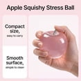 thumbnail image 5 of TOYOUME Apple Squishy, Pink, 5 of 8