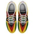 thumbnail image 2 of Rasta Shoes Men Women Reggae Sneakers Breathable Casual Sport Tennis Running Shoes White Size 3.5, 2 of 5