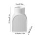 thumbnail image 3 of Jarrón hidropónico de imitación de cerámica y plástico, ideal para arreglos florales, adornos decorativos o para almacenar agua., 3 of 6