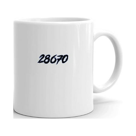 

28670 Slasher Style Ceramic Dishwasher And Microwave Safe Mug