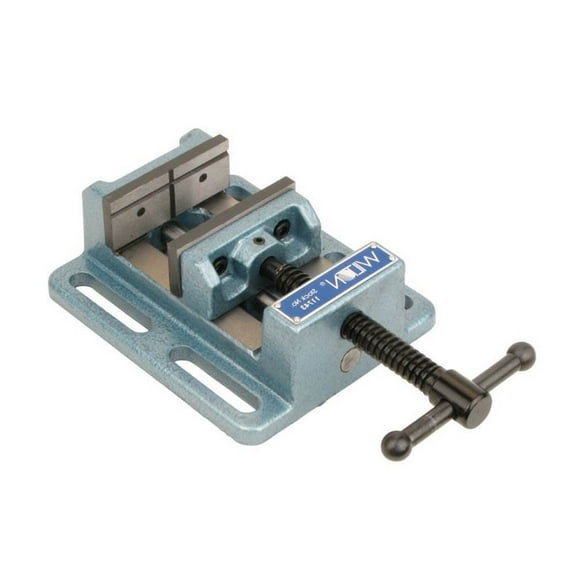 Wilton 11744 4 Inch V Groove Jaw Steel Low Profile Work Bench Drill Press Vise