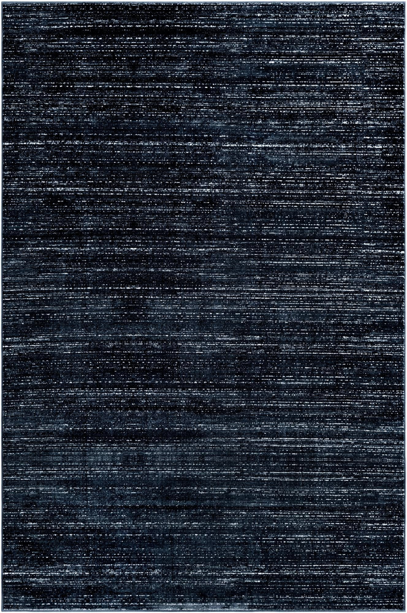 Jill Zarin Uptown Collection Area Rug - Madison Avenue (6' 1" x 9' Rectangle Navy Blue/Ivory)