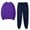 Purple lounge sets, variant on Womens Sweatsuits Set Usmixi Women 2 Piece Outfit Tracksuit Sets Plus Size Crewneck Sweatshirt and Drawstring Jogger Sweatpant Sets with Pocket Casual Lounge Sets Under $5