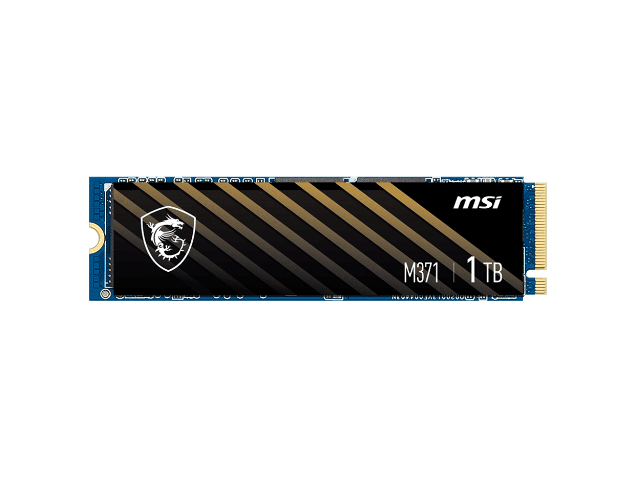 MSI SPATIUM Series M.2 2280 1TB PCI-Express 3.0 x4 3D NAND Internal Solid State Drive (SSD) SPATIUM M371 NVMe M.2 1TB