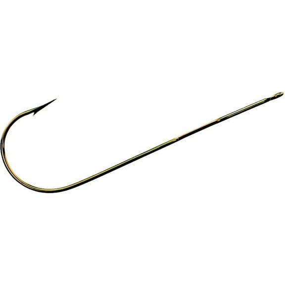 Mr. Crappie MC38B-Size 4 Cam-Action Gold Hook Size 4 Needle Point Light Wire