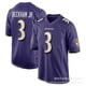 thumbnail image 1 of Foreign trade NFL Ravens Ravens legendary second generation rugby jersey #8 Jackson #9 15 57, 1 of 5
