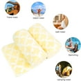 thumbnail image 5 of JML 2 Pack Bath Towels, Super Soft, Absorbent, Microfiber Bath Towel Set, Yellow, 5 of 5
