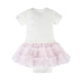 thumbnail image 2 of Gerber Baby Girl Short Sleeve Onesies Bodysuit With Tutu, 1-Pack (Newborn - 3/6M), 2 of 6
