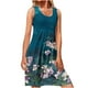 thumbnail image 2 of Ichuanyi liquidación moda mujeres sin mangas redondo redondeo verano impresión cómoda vestido de tanque suelto casual ICHUANYI WER202308210429, 2 of 6