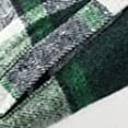 thumbnail image 7 of Mens Casual Button Down Shirts Fashion Fashion Color Block Lapel Sanding Plaid Print Long Sleeve Jacket Top Activewear, 7 of 7