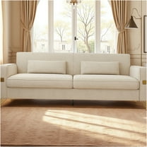 JERFIT Convertible Corduroy Sofa Bed with Adjustable Armrests, Foldable Sleeper for Small Spaces, Green