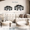 thumbnail image 4 of Elephant Stock Optical Phoropter Wall Art - Horizontal Multi Panel Canvas - Living Room Wall Decor - Profession Multi Panel - Black And Silver Decor - 36" x 22", 4 of 8