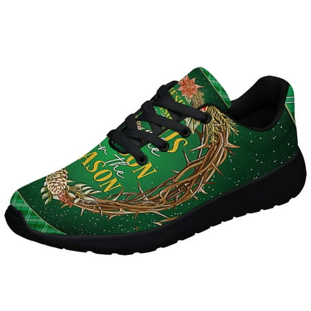 

Jesus Is The Reason For The Season ChriStas Shoes Sneakers Black Size 13