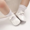 thumbnail image 4 of Yoyauz Baby Girl Mary Jane Shoes Anti Slip Rubber Sole Ballet Slippers Princess Dress Wedding Shoes Newborn Kids Shoes Toddler Shoes, 4 of 8
