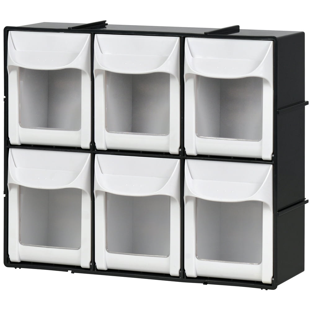 livinbox 610PCS 12" Tip Out Bin System with 6 Drawers Stackable