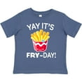 thumbnail image 3 of Inktastic Yay Its Fry Day with Cute French Fries Boys or Girls Toddler T-Shirt, 3 of 5