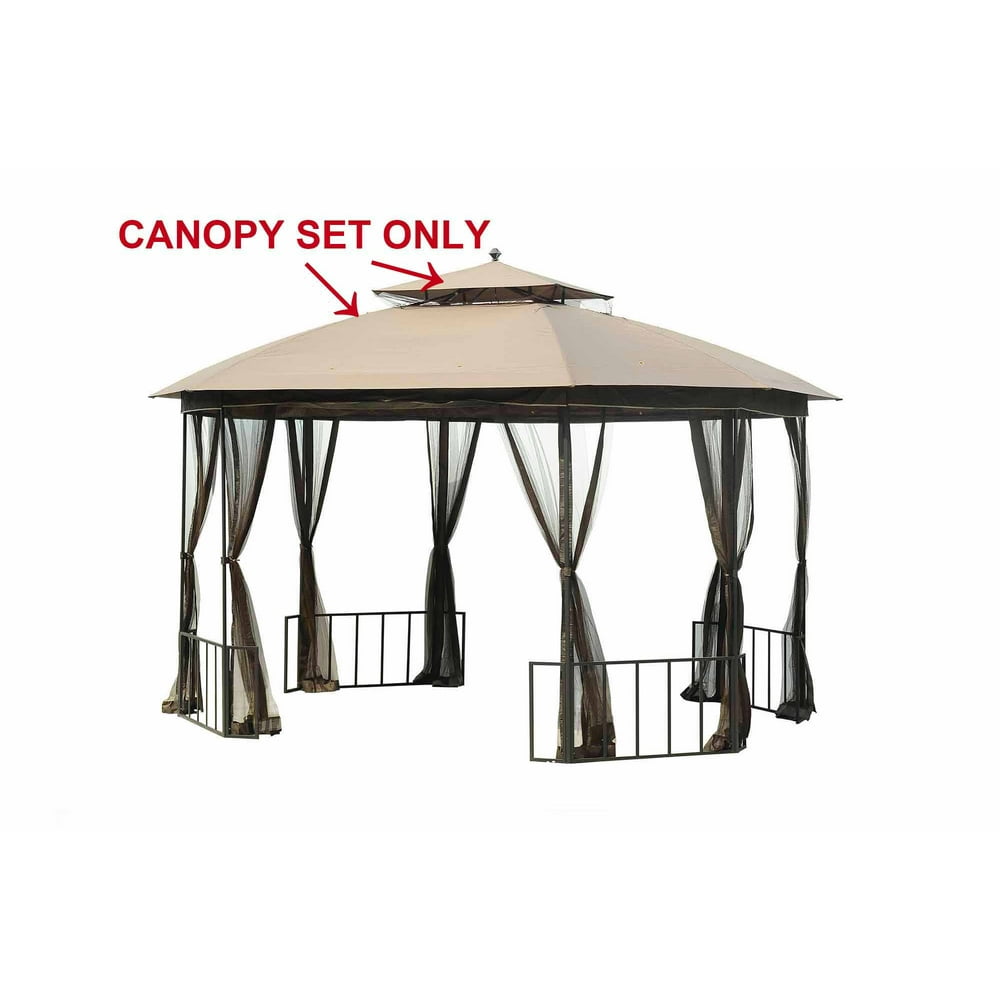 Sunjoy Replacement Canopy set for LGZ660PSTD 10X12 Gazebo Walmart