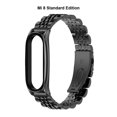 thumbnail image 3 of ZheElen Bracelet de Remplacement en Acier Inoxydable Métal Compatible avec la Bande 7/8 Durable Noir 8 Édition Standard, 3 of 6