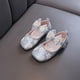 thumbnail image 4 of Zapatos de Baile de Niñas Verano Casual Strass Perla Rendimiento Lentejuelas Princesa Correa de Tobillo Sandalias, 4 of 7