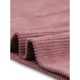 thumbnail image 5 of INSPIRE CHIC Robe Tablier Mini en Velours Côtelé pour Femmes, Col en V, avec Poches, TG, Rose, 5 of 5