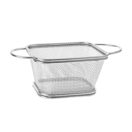 

Stainless Steel French Deep Fryers Basket Net Mesh Cooking Fries Chip Snacks Kit
