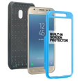 thumbnail image 4 of For Samsung Galaxy J3 Star/J3 2018/J3 V 3rd Gen/Express Prime 3/SM-J337A/J3 Orbit/J3 Achieve/J3 Aura/Amp Prime 3, Rugged Built in Screen Protector Holster Case Clip Cover - Blue, 4 of 6