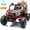 Z-Red, variant on 4WD 24 Volt Ride on Toys with Remote, Joyracer 2 Seater Power UTV Wheels with 800W Motors, Bluetooth, Spring Suspension, LED Light, Black