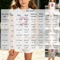 thumbnail image 3 of Girls Cotton 2pc Outfits Summer Printed Sleeveless T-Shirts Hoodies Comfy Shorts Casual Sets with Pockets White 2 9-10 Years, 3 of 6
