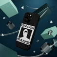 thumbnail image 3 of DistinctInk MagSafe Tough Case for Apple iPhone 15 Pro (6.1" Screen) - Keep Calm I'm a Ninja - Slim Profile Design, 3 of 6