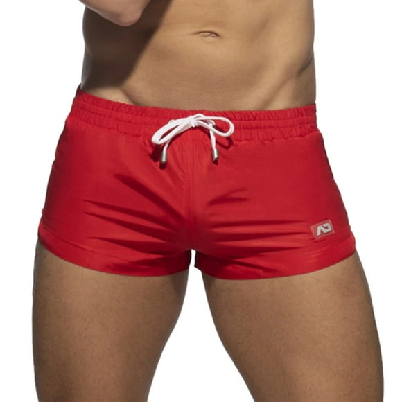 Ketyyh-chn99 Swim Shorts for Men 2024 Fashion Men's Swim Shorts Swim Trunks Liner Swim Shorts Swimming Trunks Bathing Suit Red,2XL