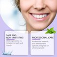 thumbnail image 3 of Puntoco Pasta de dientes blanqueadora de dientes morada Pasta de dientes blanqueadora de dientes Pasta de dientes blanqueadora de dientes Purple Repair Eliminador de dientes amarillos Reduce la co, 3 of 5