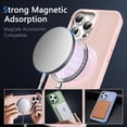 thumbnail image 3 of Magnetic for iPhone 13 Pro Case Compatible with MagSafe,[Military Grade Protection] Magnetic Phone Case Translucent Matte Anti-Scratch Shockproof Protective Case Cover White, 3 of 17
