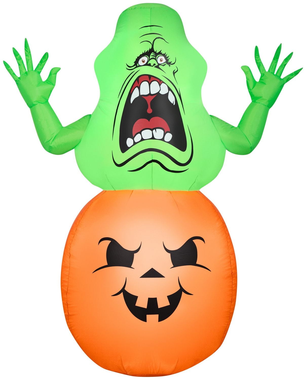 Airblown Slimer on Pumpkin MD Ghostbusters