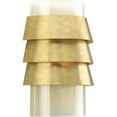 thumbnail image 2 of POINT DUME® Sandbar Collection Brushed Brass Wall Sconce, 2 of 2