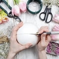 thumbnail image 6 of White Foam Balls Round 1.57 Inch Model Polystyrene Spheres Craft Balls for Art Craft Household Party Decoration 25Pcs, 6 of 6