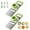 2PCS, variant on Martivex 6-in-1 Mandoline Vegetable Food Slicer | Kitchen Multi-Function Spiral Cutter and Dicer - Stainless Steel Blades with Handheld Container for Veggie Potato Onion Butter Carrot (1PCS)