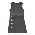 thumbnail image 1 of Rbaofujie Tenues pour Fillettes Robes d'Été Sans Manches pour Bébé Robe d'Été Robe d'Automne Robe pour Tout-Petits, 1 of 7