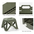 thumbnail image 3 of Folding Step Stool for Kids and Adults Non-slip Stool Chair for Camping Fishing Home Kitchen, 3 of 8
