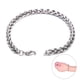 thumbnail image 2 of Silver Men s Stainless Steel Chain Link Bracelet Wristband Bangle Jewelry Punk SEVICH, 2 of 5