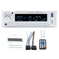 thumbnail image 1 of 4CH AUX Bluetooth FM Reproductor de MP3 para Automóvil Reproductor de Música de Una Sola Banda Macarena Reproductor MP3 de radio estéreo para coche, 1 of 8