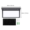 thumbnail image 2 of House Number Sign Solar Light Sign Plaque Hanging Solar Address Plaque, 2 of 8