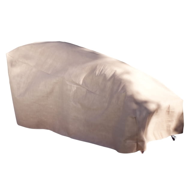 Duck Covers Elite 74 in. L Patio Chaise Lounge Cover with Inflatable Airbag to Prevent Pooling
