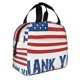 thumbnail image 2 of Fotbe Thank You Veterans Bolsa Térmica con Estampado y Forro de Aluminio Grueso Bolsa de Almuerzo con Bolsillo Frontal para Hombres y Mujeres, Ideal para Trabajo, Escuela, 2 of 8