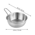 thumbnail image 2 of ADDHAT 2Ud Recipientes Coreanos De Acero Inoxidable Con Asa Para Salsa Y Acompañamientos En Hogar, 2 of 8