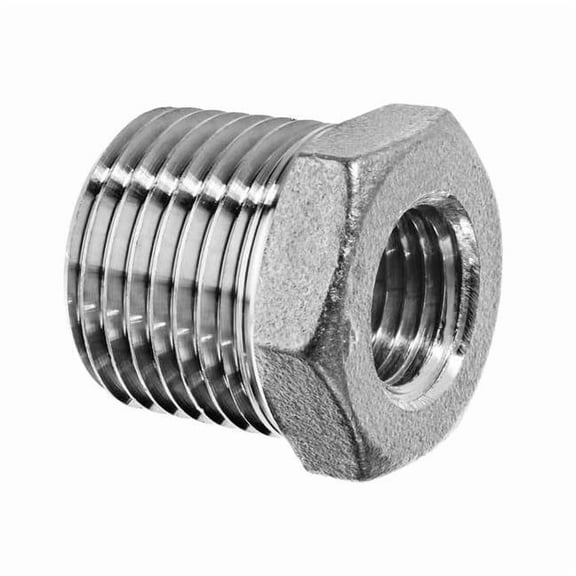 Manufacturer Varies Hex Bushing,304 SS,1 x 1/4",BSPT ZUSA-PF-8173