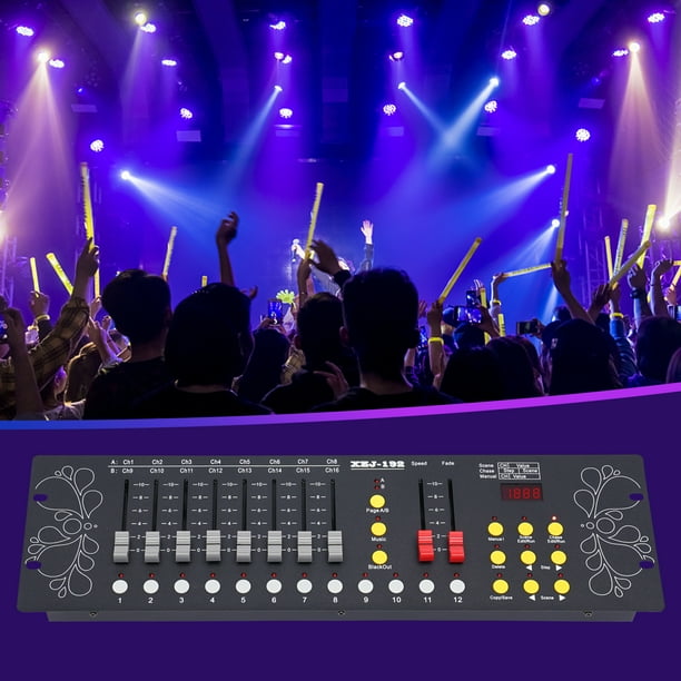 Miumaeov DMX Controller, DMX Console, Premium DMX Stage Lighting Controller Program, Easy Light